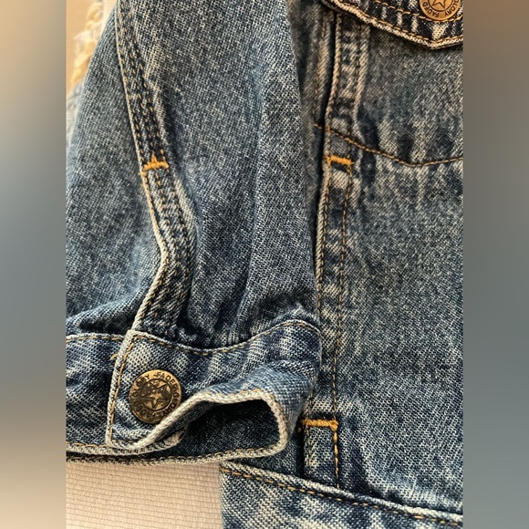 Faded Glory Infant 18 months Jean Jacket Used - Picture 4 of 8